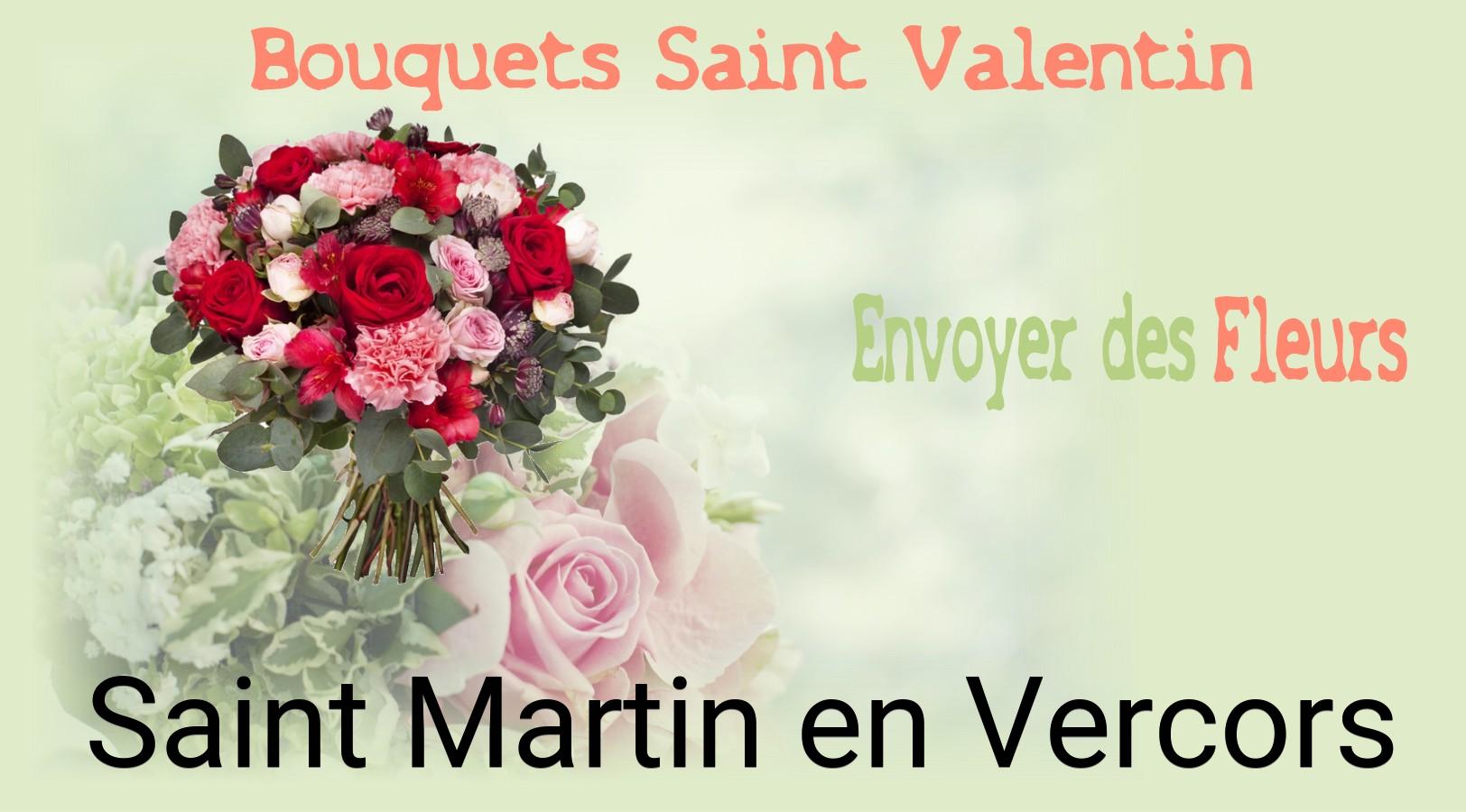 Roses de Saint-Valentin livrées à Saint-Martin-en-Vercors